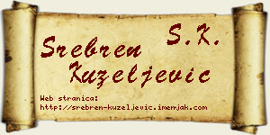 Srebren Kuzeljević vizit kartica